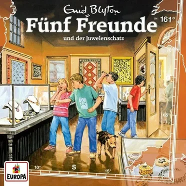 Fünf Freunde, Episode 161: und der Juwelenschatz by Enid Blyton - album cover