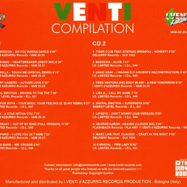 Venti Compilation 7 by Various Artists - album cover