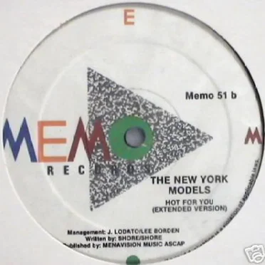 Hot For You (Extended Version) by The New York Models - album cover
