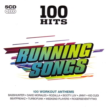 100 Hits: Running Songs by Various Artists - album cover
