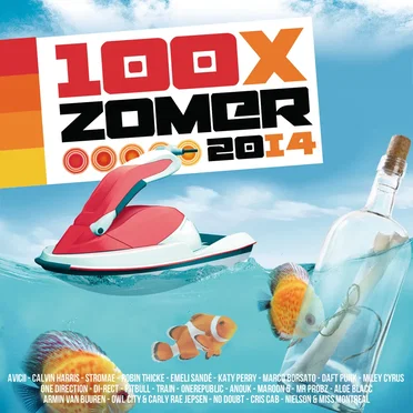 100x zomer 2014 by Various Artists - album cover