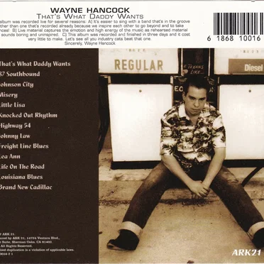 That's What Daddy Wants by Wayne Hancock - album cover