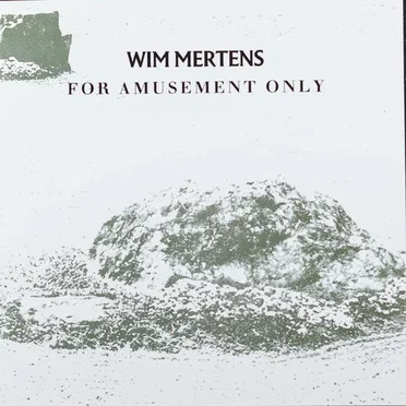 For Amusement Only by Wim Mertens - album cover