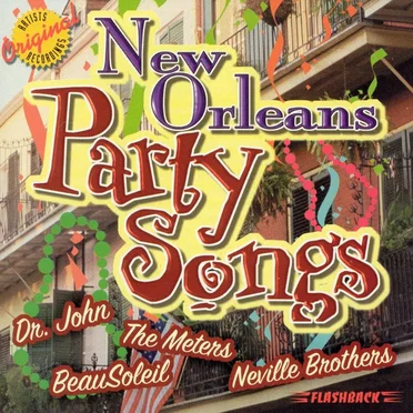 New Orleans Party Songs by Various Artists - album cover
