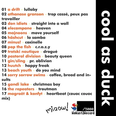 #14 Wecord: Cool as Duck by Various Artists - album cover
