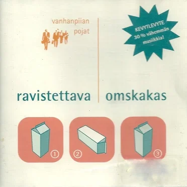 Ravistettava omskakas