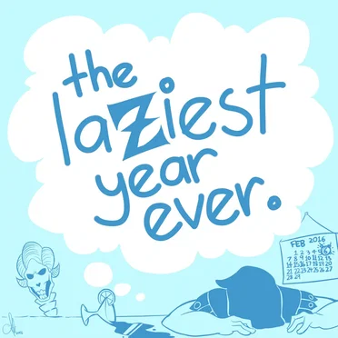 the laziest year ever. by Triple‐Q - album cover