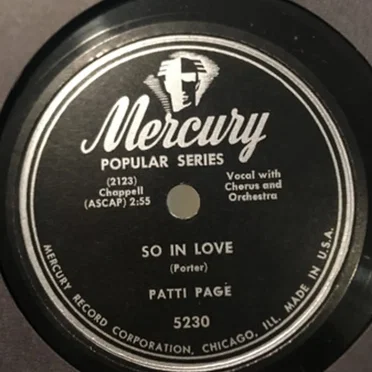 So in Love / Where’s the Man