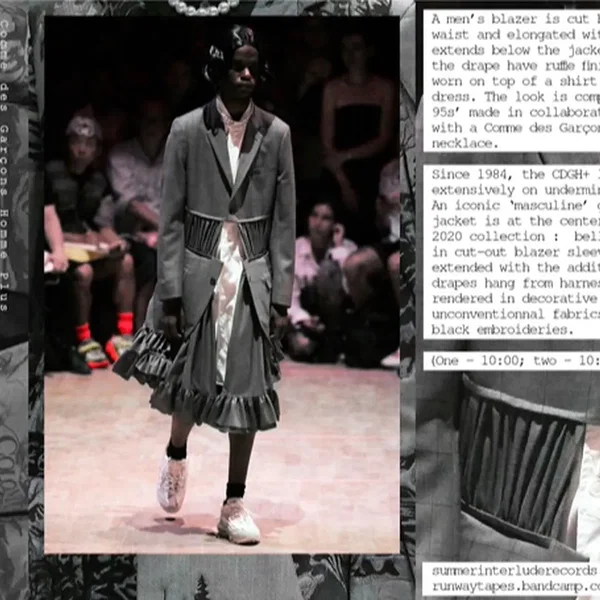 Comme des Garcons Homme Plus, Spring 2020, Look 26