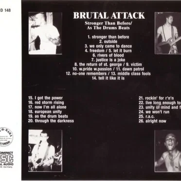 Stronger Than Before / As The Drum Beats