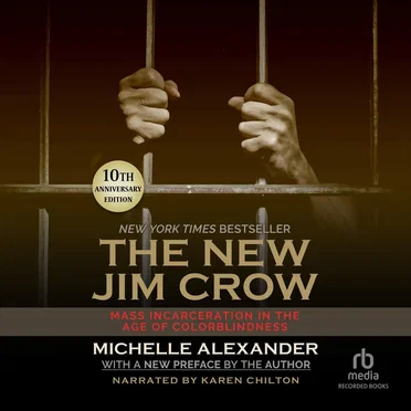 The New Jim Crow: Mass Incarceration in the Age of Colorblindness by Michelle Alexander - album cover