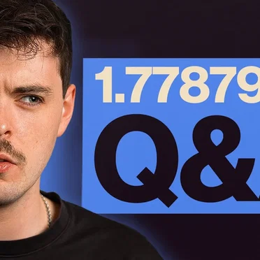 Within Reason #134, “1.75m QnA - Triangles, Getting Owned by GodLogic, and Douglas Adams' Puddle” by Alex O'Connor - album cover