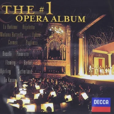 The #1 Opera Album by Various Artists - album cover