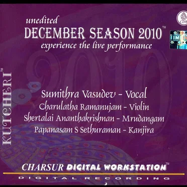 December Season 2010 by Sumithra Vasudev - album cover