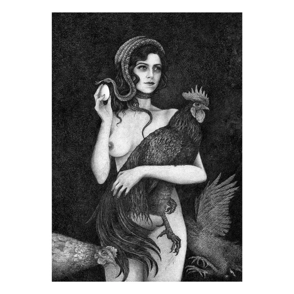 Жінка з чорним, як земля, волоссям