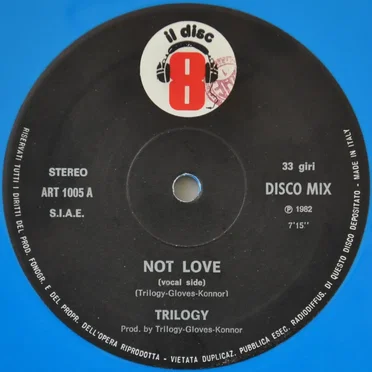 Not Love by Trilogy - album cover