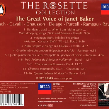 The Great Voice of Dame Janet Baker