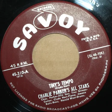 Tiny's Tempo / Milestones by The Charlie Parker All-Stars - album cover