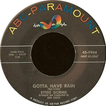 Gotta Have Rain / To You, From Me