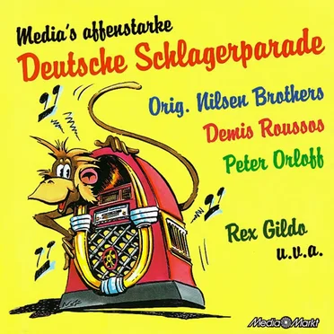 Media’s affenstarke Deutsche Schlagerparade by Various Artists - album cover