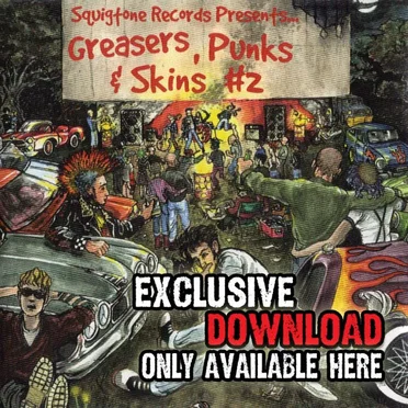 Greasers, Punks & Skins Volume 2 by Various Artists - album cover