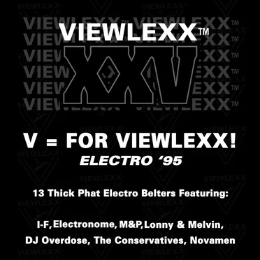 Viewlexx XXV: V = for Viewlexx!: Electro '95 by Various Artists - album cover