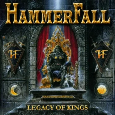 Legacy of Kings by HammerFall - album cover