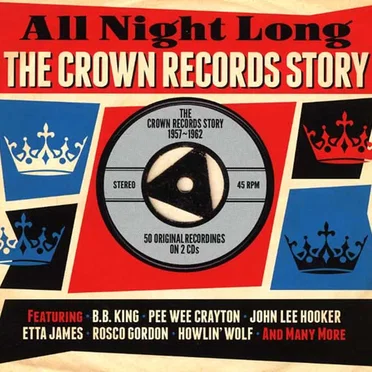 All Night Long: The Crown Records Story by Various Artists - album cover