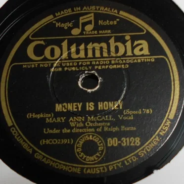Money Is Honey / My Young and Foolish Heart