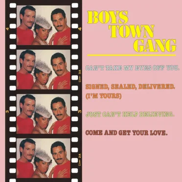 The Hitmixes by Boys Town Gang - album cover