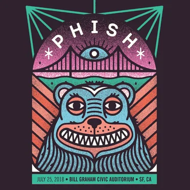 2018‐07‐25: Bill Graham Civic Auditorium, San Francisco, CA, USA
