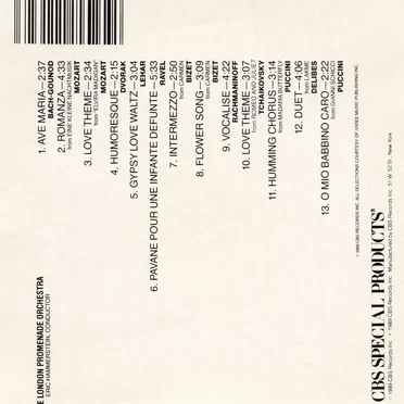 World's Most Beautiful Melodies (Romanza) by Various Artists - album cover