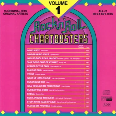 Rock 'n Roll Chart Busters, Volume 1 by Various Artists - album cover