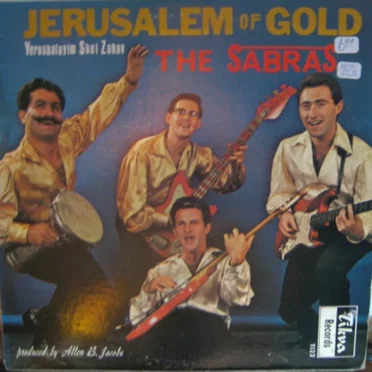 Jerusalem of Gold by The Sabras - album cover