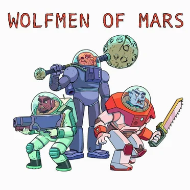 Danger! Peril! Threat! by Wolfmen of Mars - album cover