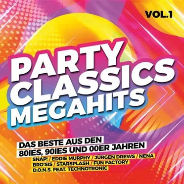Party Classics Megahits, Vol. 1 by Various Artists - album cover