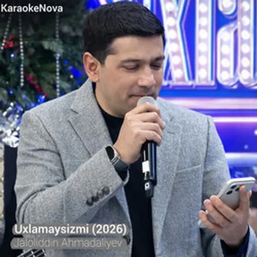 Uxlamaysizmi (2026) by Jaloliddin Ahmadaliyev - album cover