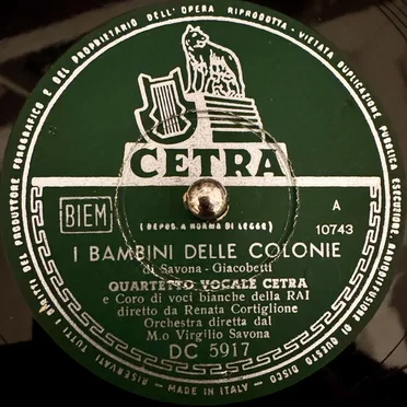 I bambini delle colonie / Soffia sulle candeline
