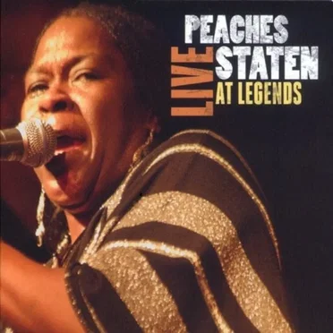 Live At Legends by Peaches Staten - album cover