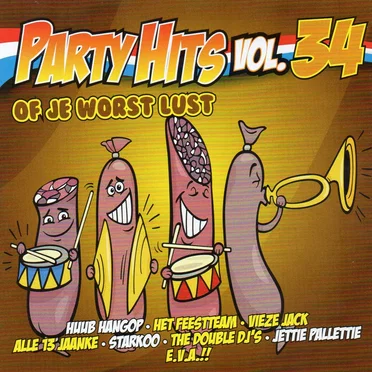 Party Hits, Vol. 34: Of je worst lust by Various Artists - album cover