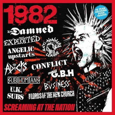1982 Screaming at the Nation by Various Artists - album cover