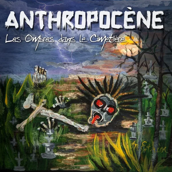 Les Ombres dans le cimetière