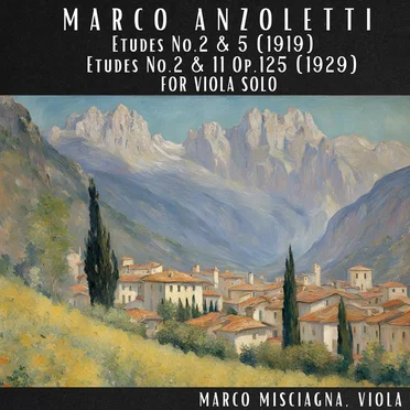 Etudes for Viola Solo: No. 2 & 5 (1919) / No. 2 and 11, op. 125 (1929)