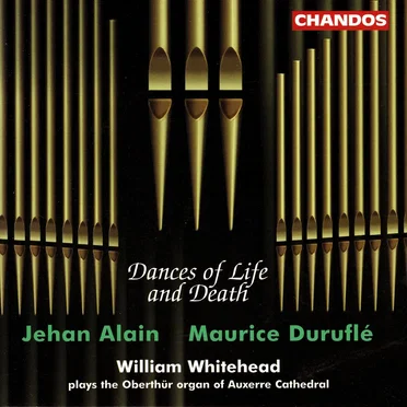 Dances of Life and Death by Jehan Alain - album cover
