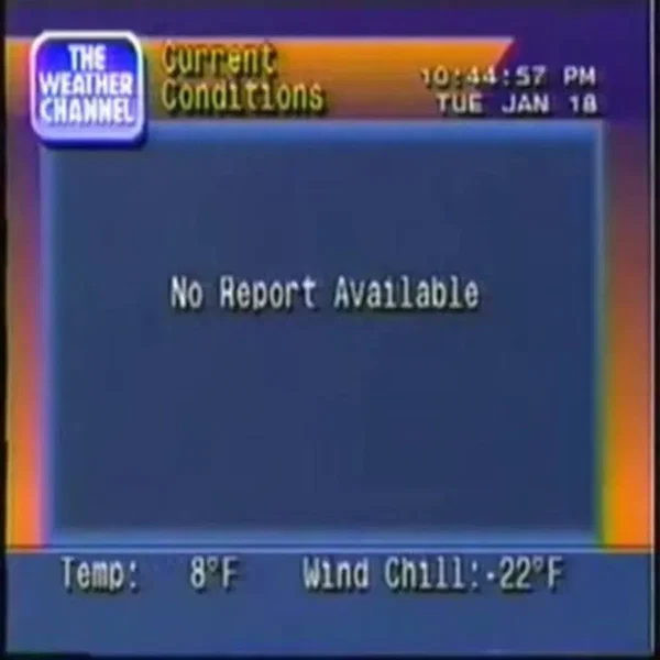no report available