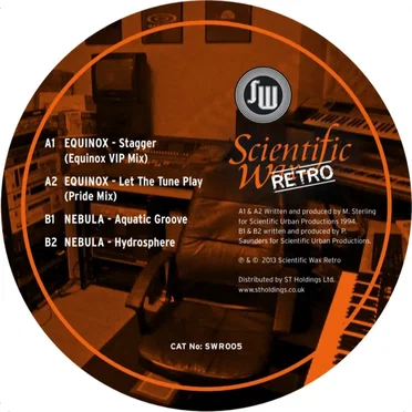 Stagger (Equinox VIP mix) / Let the Tune Play (Pride mix) / Aquatic Groove / Hydrosphere