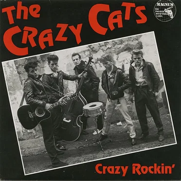Crazy Rockin’ by The Crazy Cats - album cover