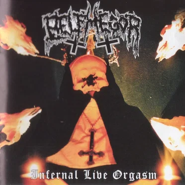Infernal Live Orgasm by Belphegor - album cover