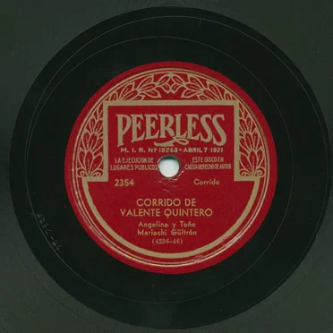 Corrido de Valente Quintero / Ya no me desvelo tanto
