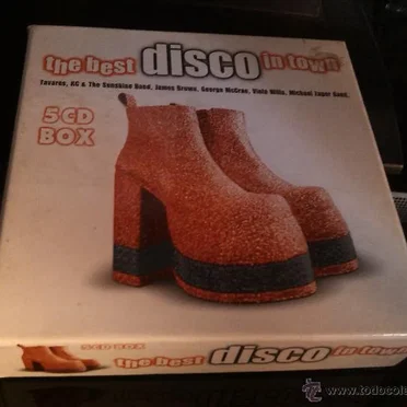 The Best Disco in Town by Various Artists - album cover